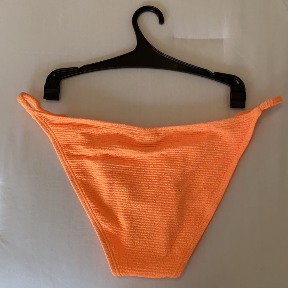 NWT Topshop Neon Orange Bikini Bottoms Size 8 - Picture 6 of 9